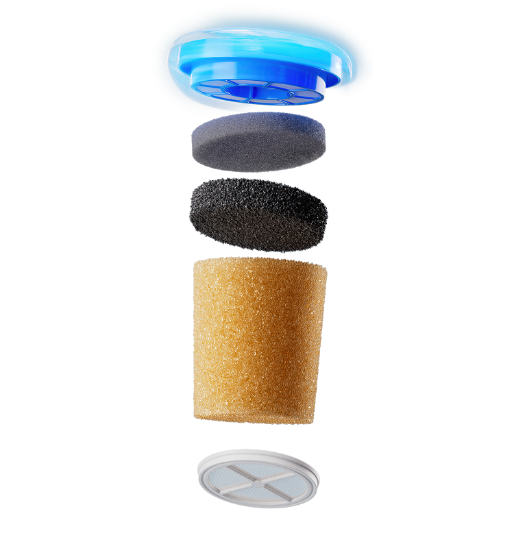 zerowater technology filter highlighting stage 1