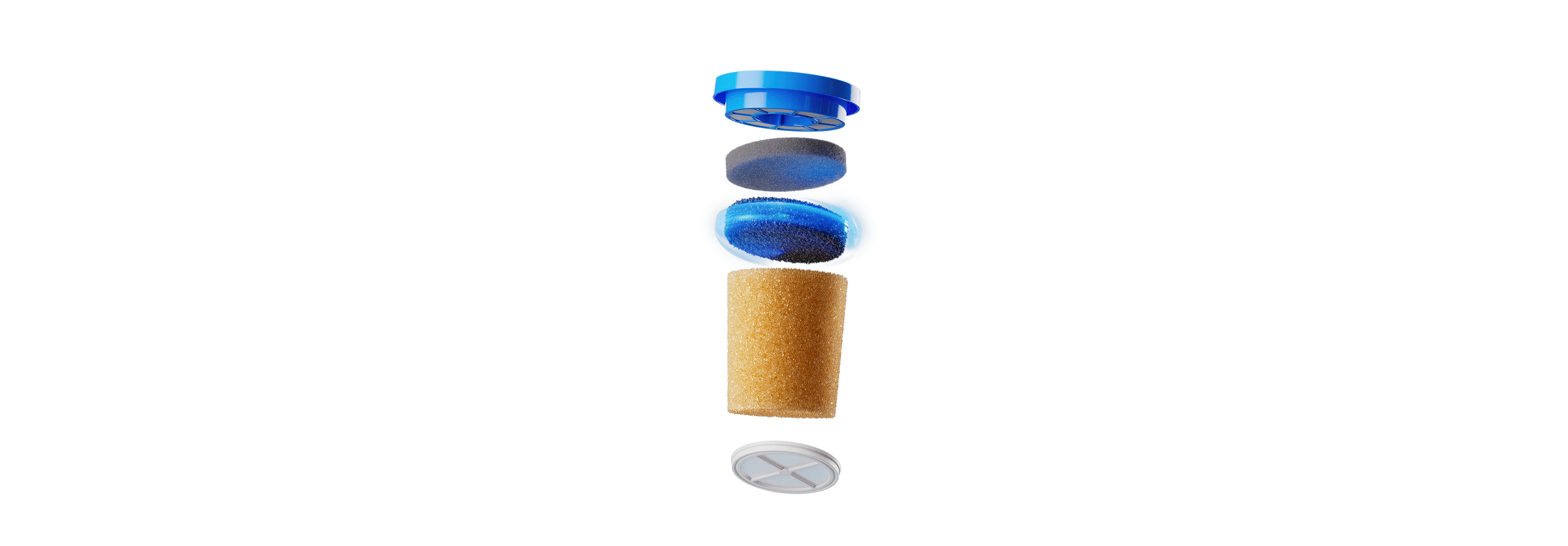culligan zerowater technology filter highlighting stage 3