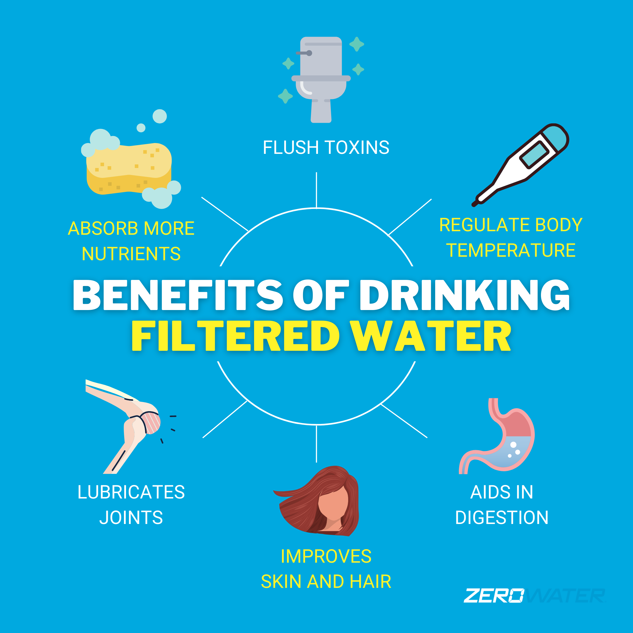 Benefits of Drinking Filtered Water | ZeroWater Water Filter