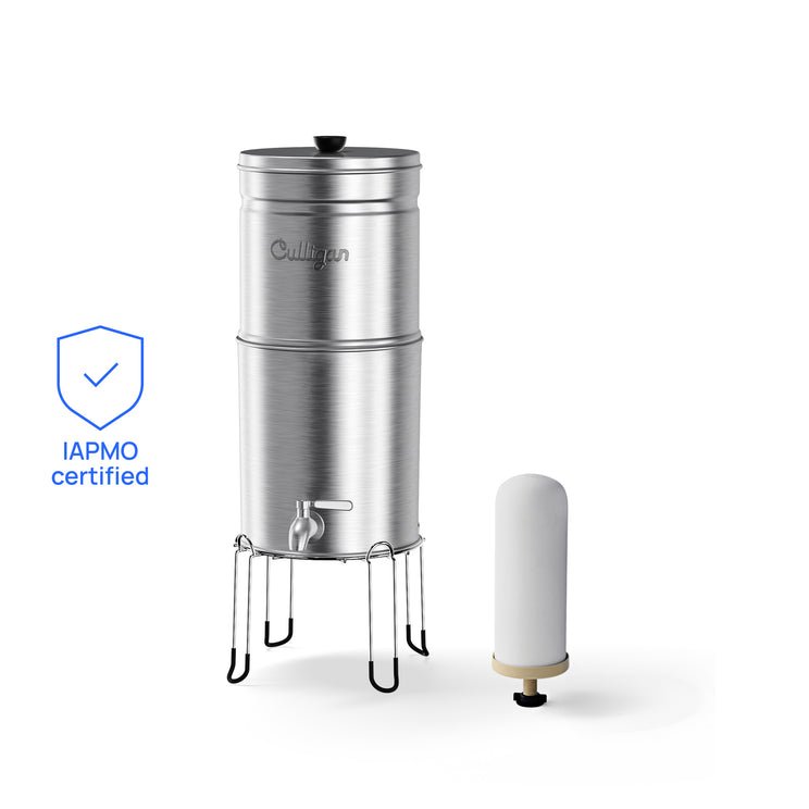 Scout 2.25 Gallon Gravity System - Brushed Stainless Steel / Starter Pack