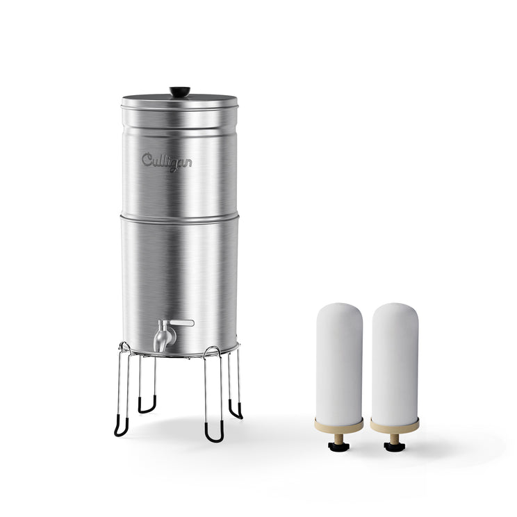 Scout 2.25 Gallon Gravity System - Brushed Stainless Steel / 2 Pack