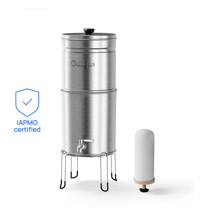 Venture 3 Gallon Gravity System - Brushed Stainless Steel / Starter Pack