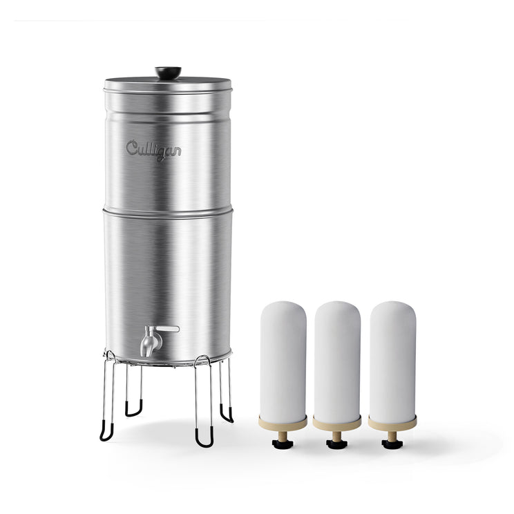 Venture 3 Gallon Gravity System - Brushed Stainless Steel / 3 Pack