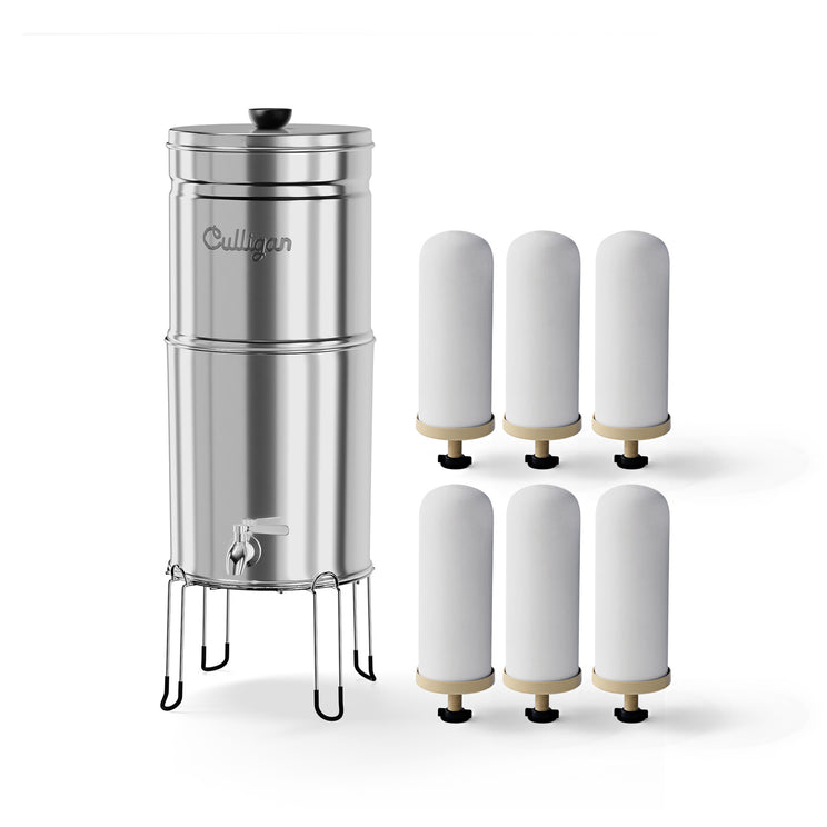 Venture 3 Gallon Gravity System - Polished Stainless Steel / 6 Pack