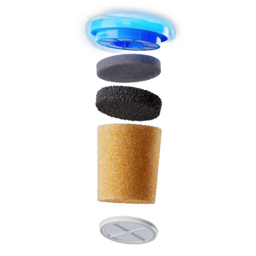 culligan zerowater technology filter highlighting stage 1